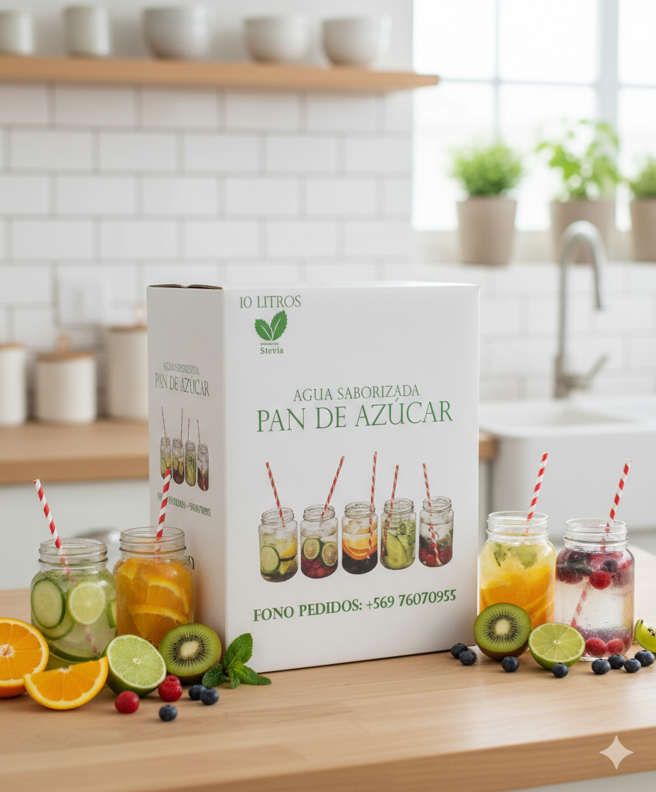 Cajas de 10 litros saborizadas